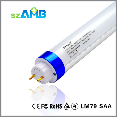 18w 1200mm 4 feet SMD 2835 Led T8 Tube Lights , Fluorescent Tube Ligths TUV cert
