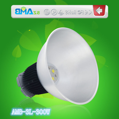 300W 110V 5500K Water Proof LED Industrial Light Fixture LED High Bay